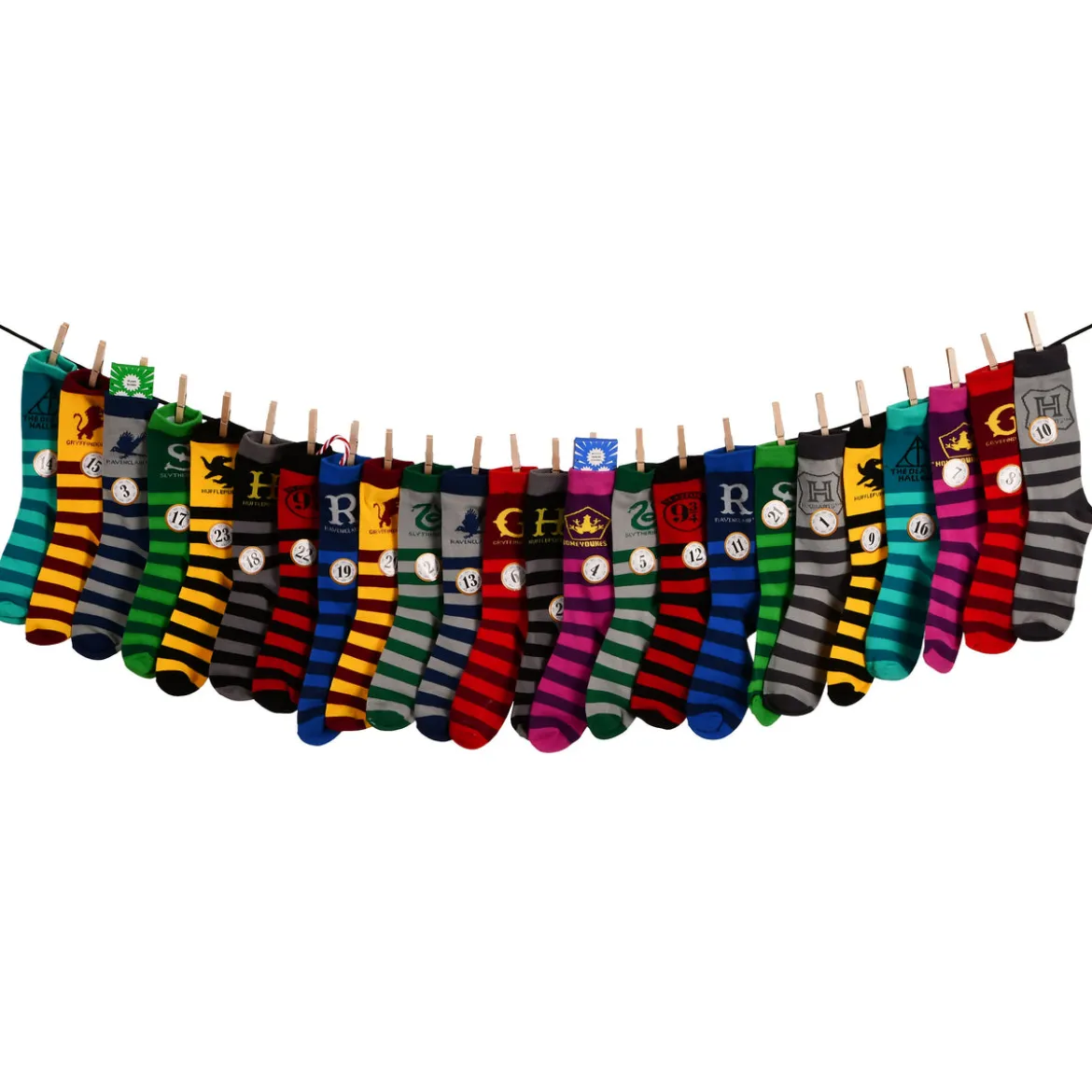 Harry Potter - Socken Adventskalender zum Befüllen