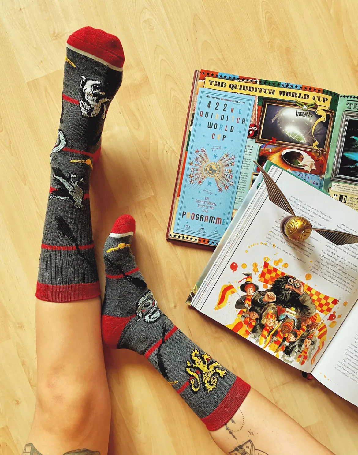 Harry Potter - Socken 3er Set in Geschenkbox