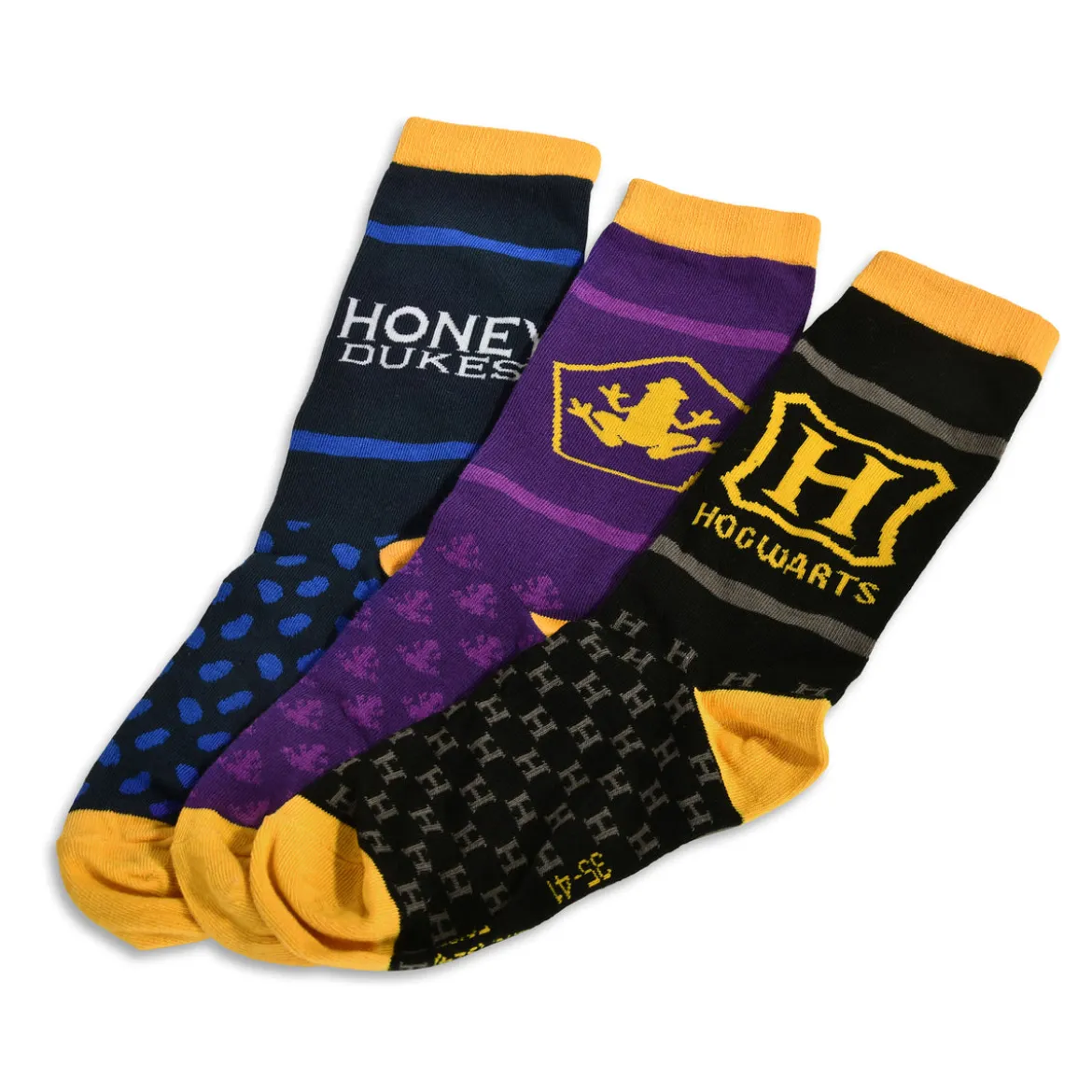 Harry Potter - Socken 3er Set in Schokofrosch Box