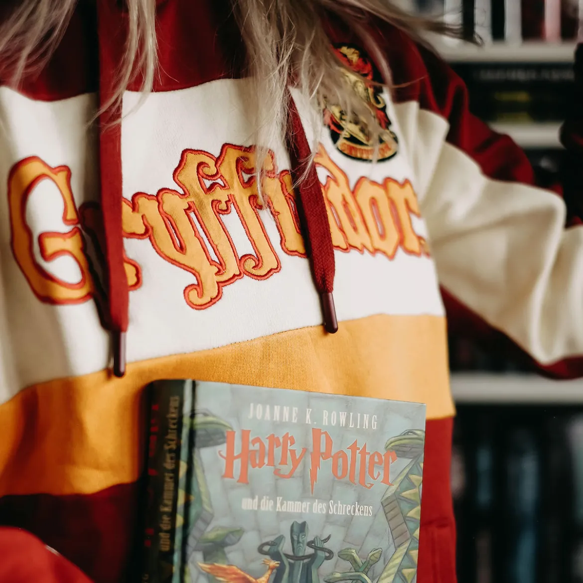 Harry Potter - Team Gryffindor Block Hoodie