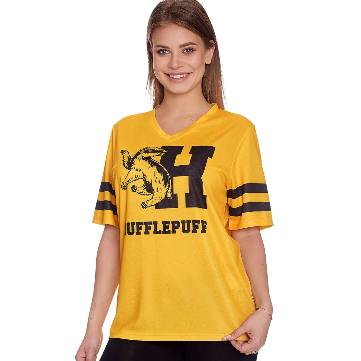 Harry Potter - Team Hufflepuff T-Shirt gelb