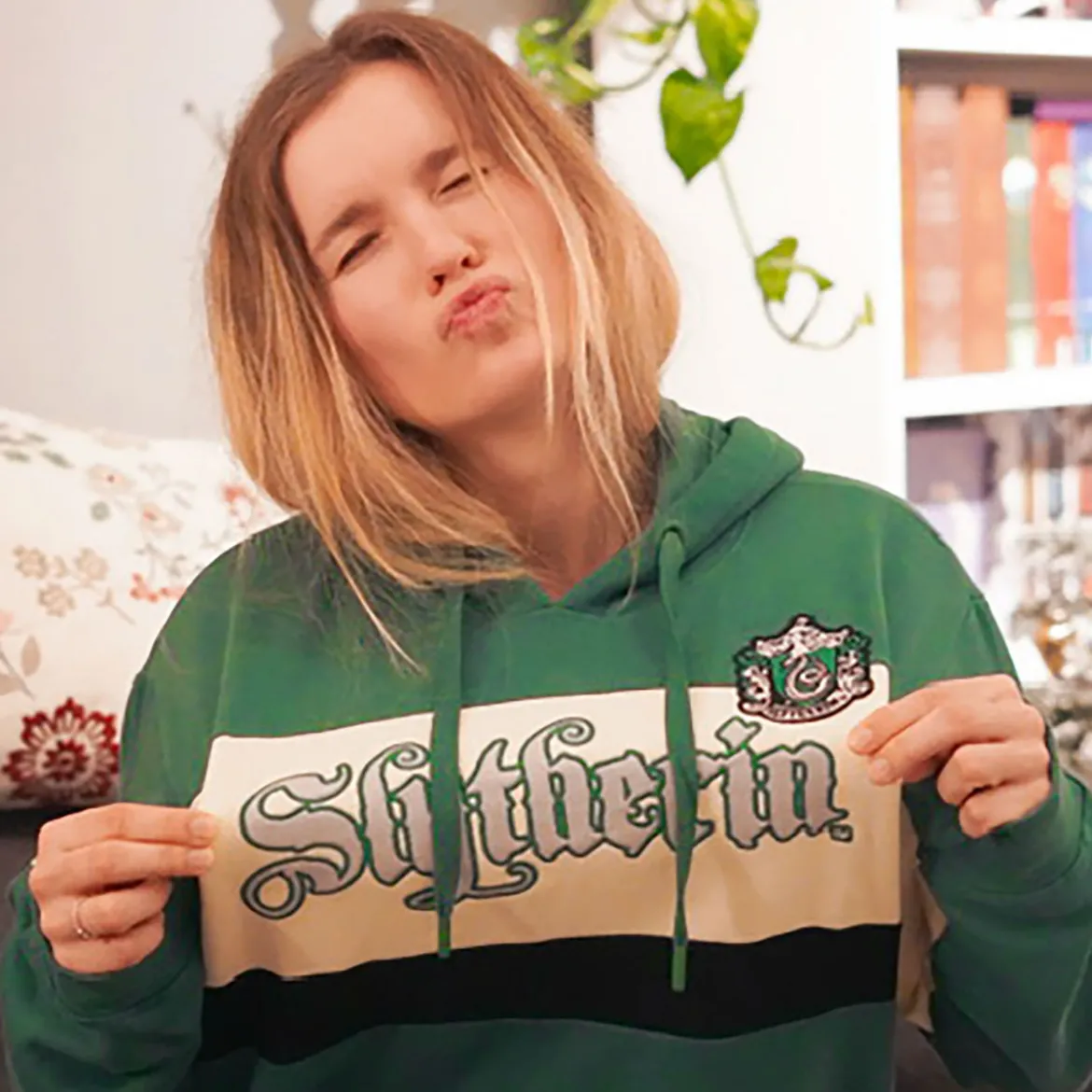 Harry Potter - Team Slytherin Block Hoodie