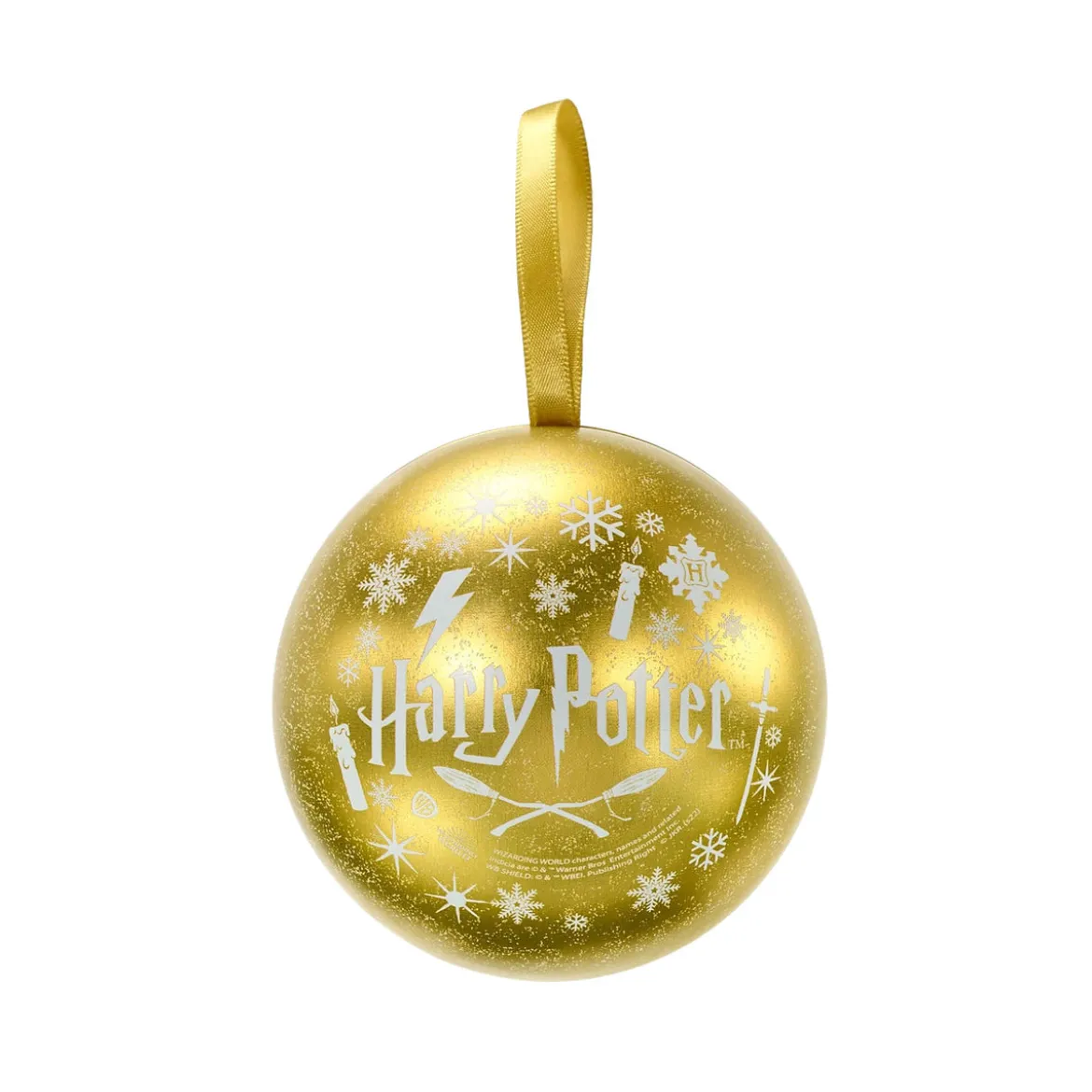 Harry Potter - Weihnachtskugel mit Deathly Hallows Schlüsselanhänger