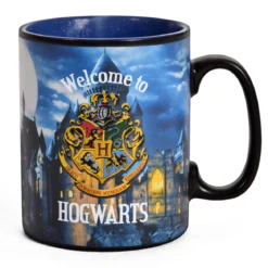 Harry Potter - Welcome To Hogwarts Thermoeffekt Tasse