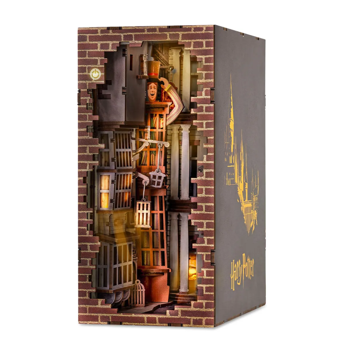 Harry Potter - Winkelgasse Book Nook Modell Bausatz Holz
