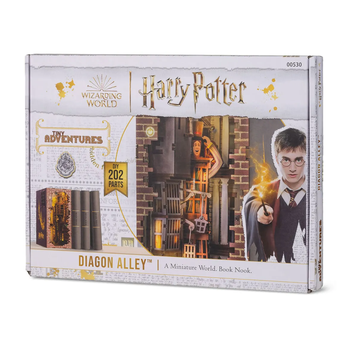 Harry Potter - Winkelgasse Book Nook Modell Bausatz Holz