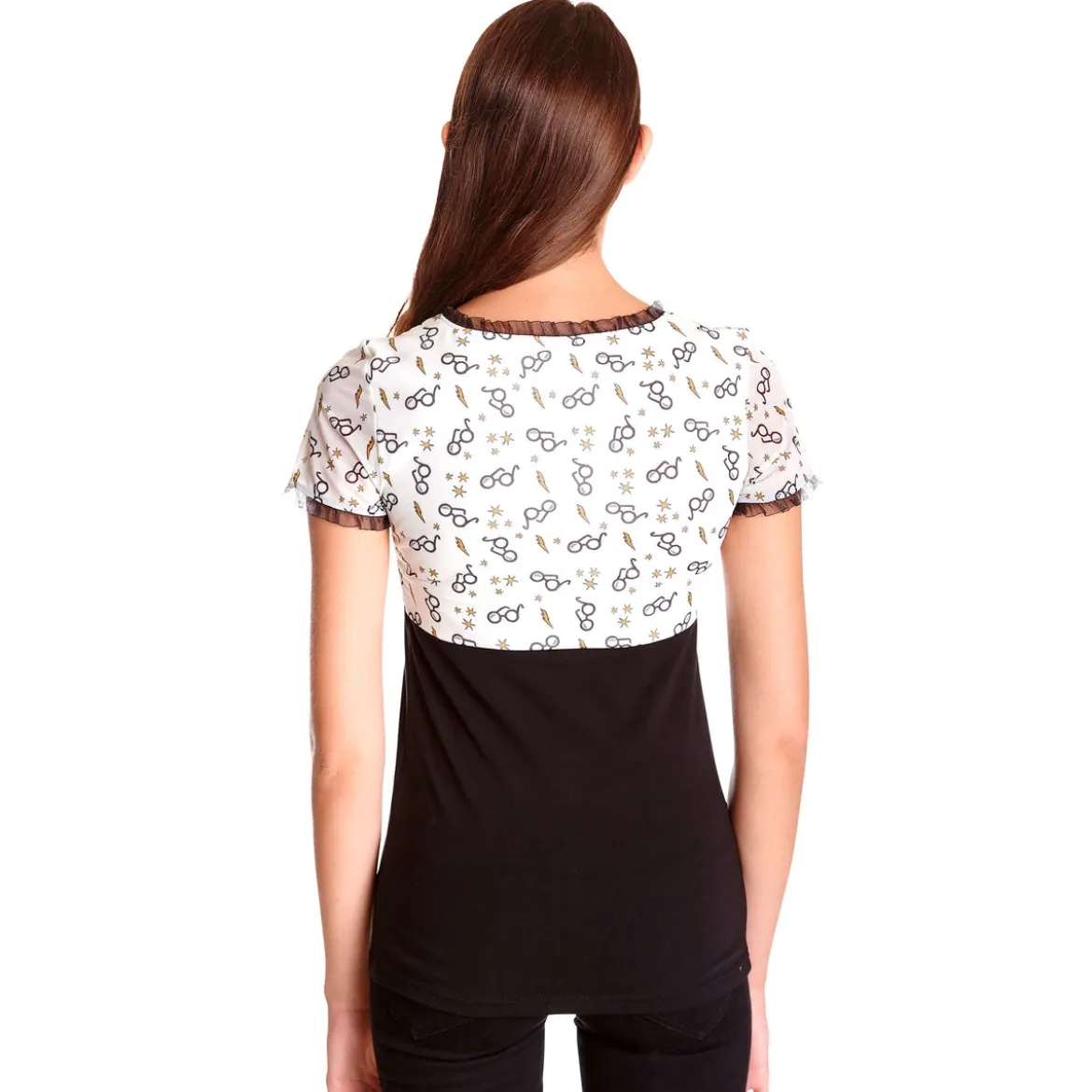Harry Potter - Wizard Mystery T-Shirt mit Schleife Damen