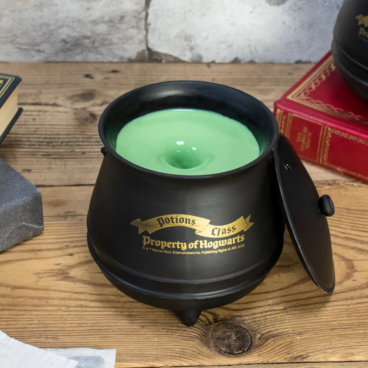 Harry Potter - Zauberkessel Tasse mit Rührfunktion und Deckel
