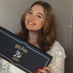 Harry Potter - Zauberstab 2er Set und Stein der Weisen Replik 25th Anniversary Geschenkset