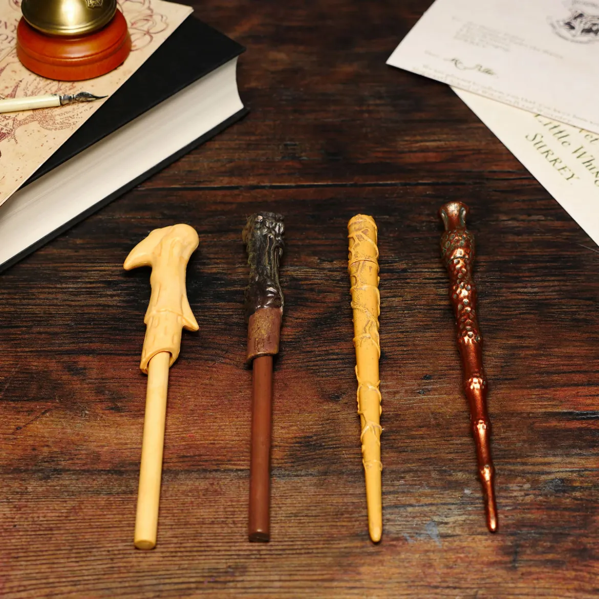 Harry Potter - Zauberstab Stifte 4er Set