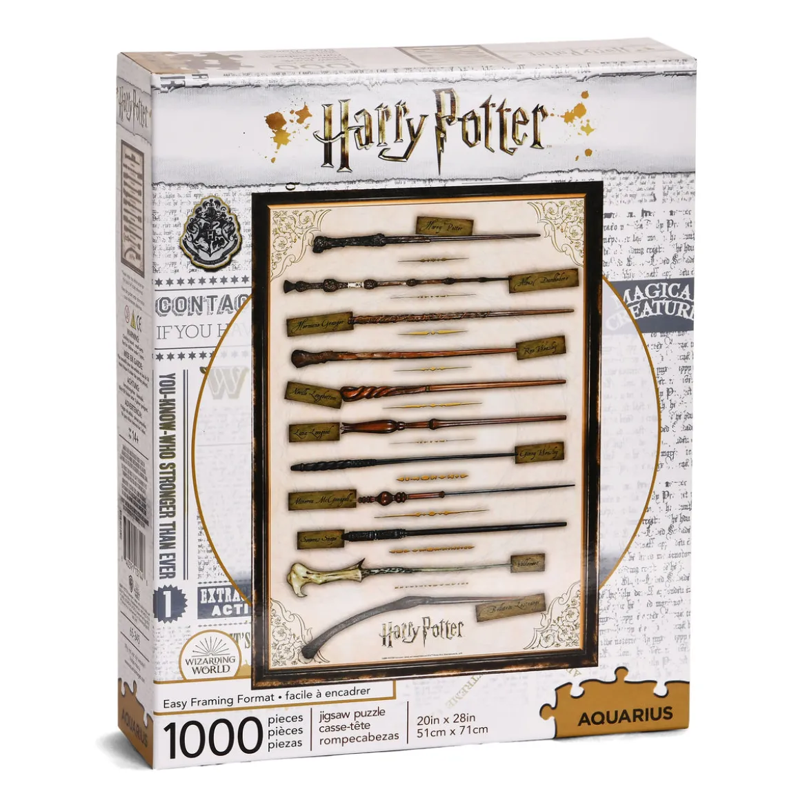 Harry Potter - Zauberstäbe Puzzle 1000 Teile