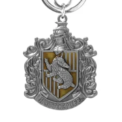 Harry Potter Zinn-Schlüsselanhänger Hufflepuff Crest