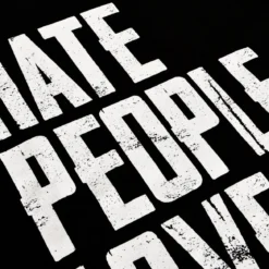 Hate People Love Gaming T-Shirt schwarz