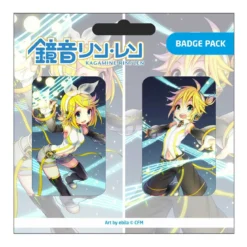 Hatsune Miku Ansteck-Buttons Doppelpack Set C
