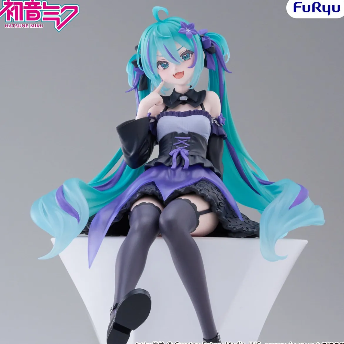 Hatsune Miku - Flower Fairy Bellflower Noodle Stopper Figur