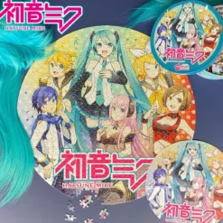 Hatsune Miku Jigsaw Puzzle Rund 500 Teile