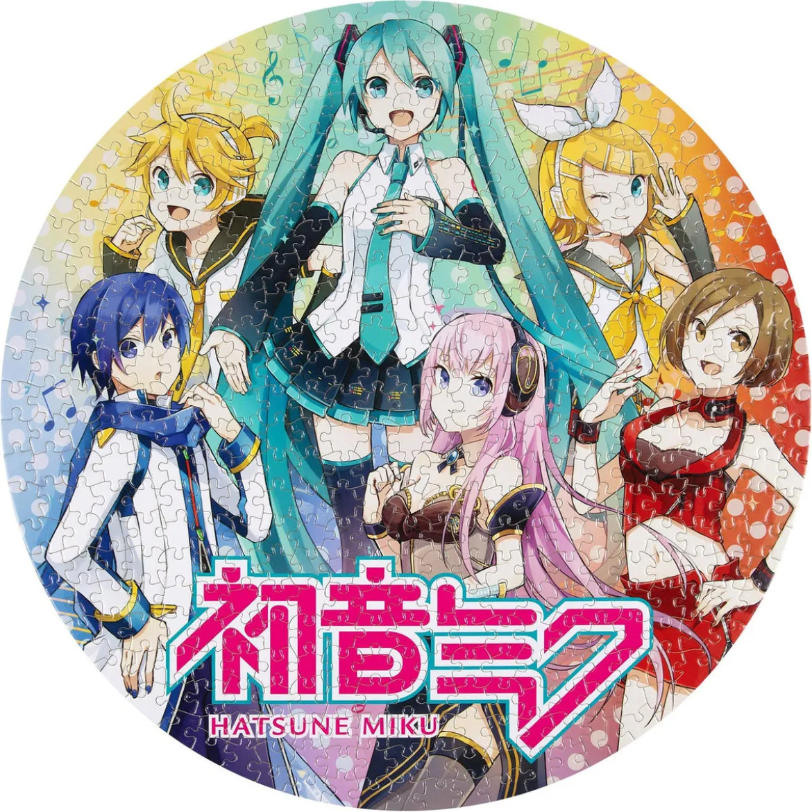 Hatsune Miku Jigsaw Puzzle Rund 500 Teile