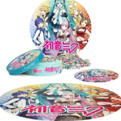 Hatsune Miku Jigsaw Puzzle Rund 500 Teile