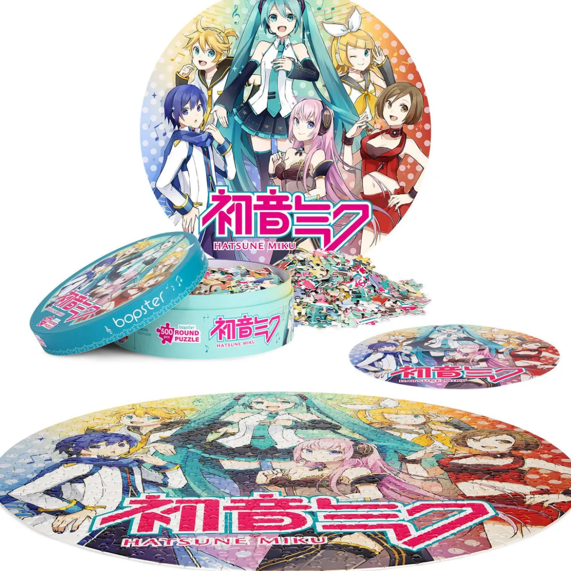 Hatsune Miku Jigsaw Puzzle Rund 500 Teile