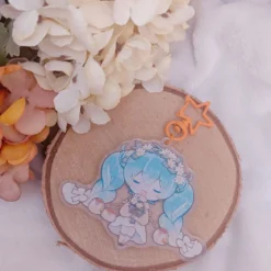 Hatsune Miku - Kawaii Autumn Time Acryl Schlüsselanhänger