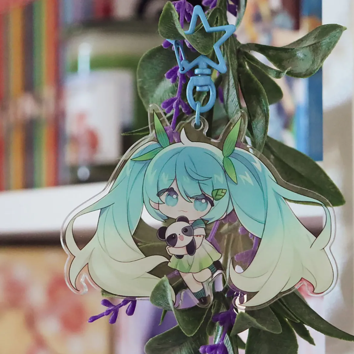 Hatsune Miku - Kawaii Spring Time Acryl Schlüsselanhänger