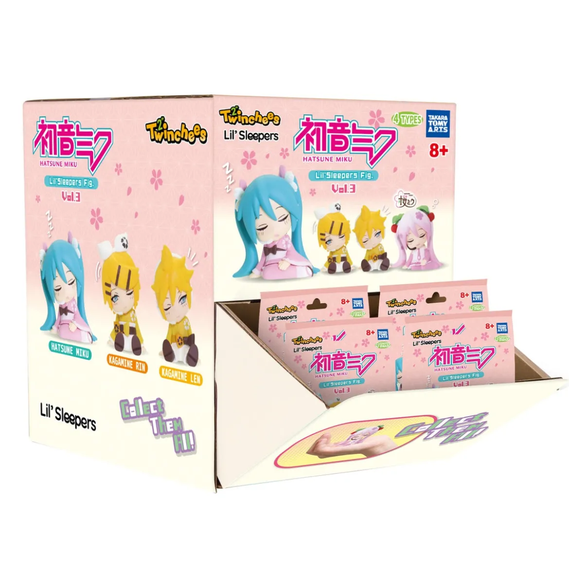 Hatsune Miku - Lil‘ Sleepers Wave 3 Mystery Twinchees Figur