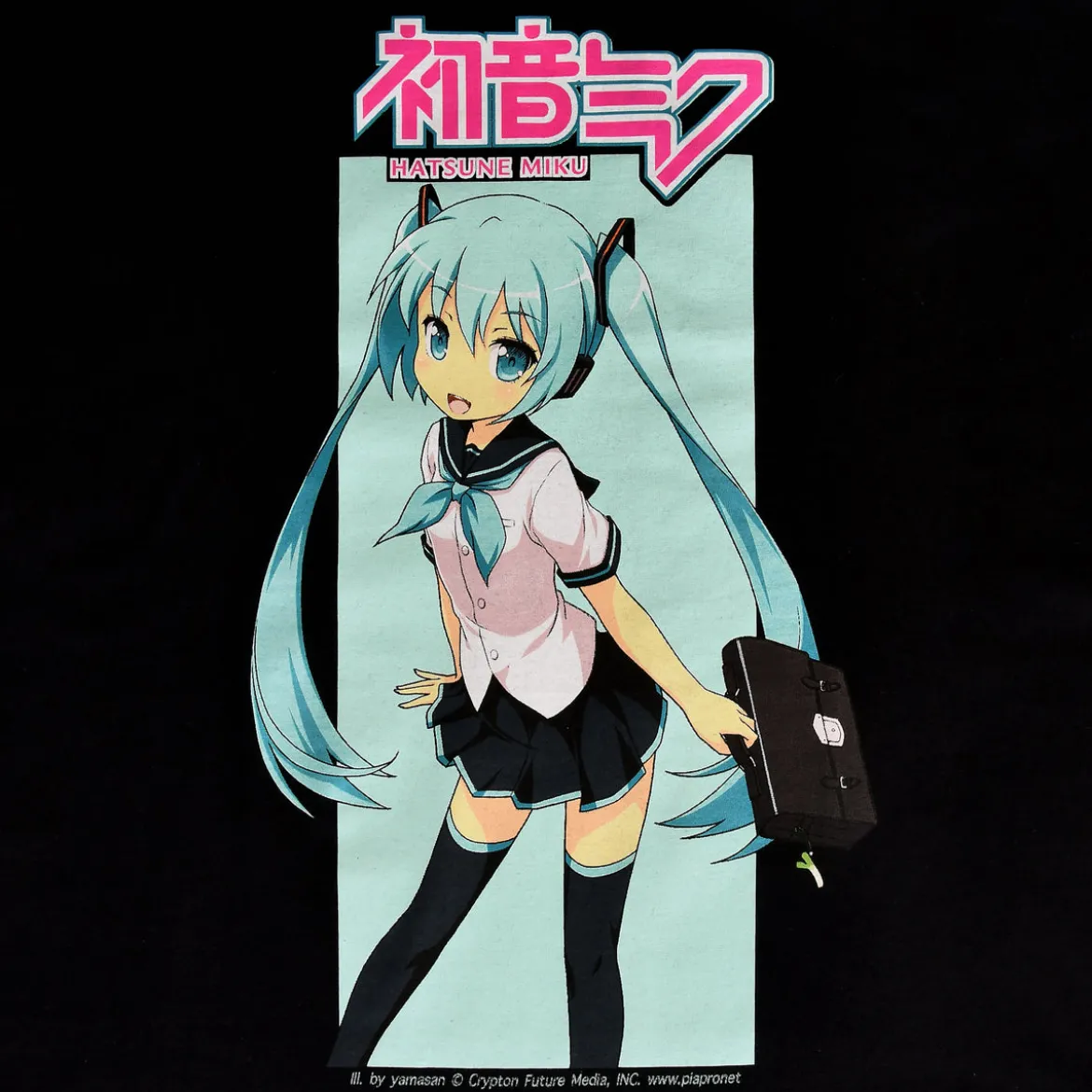Hatsune Miku - Ready For Business T-Shirt schwarz