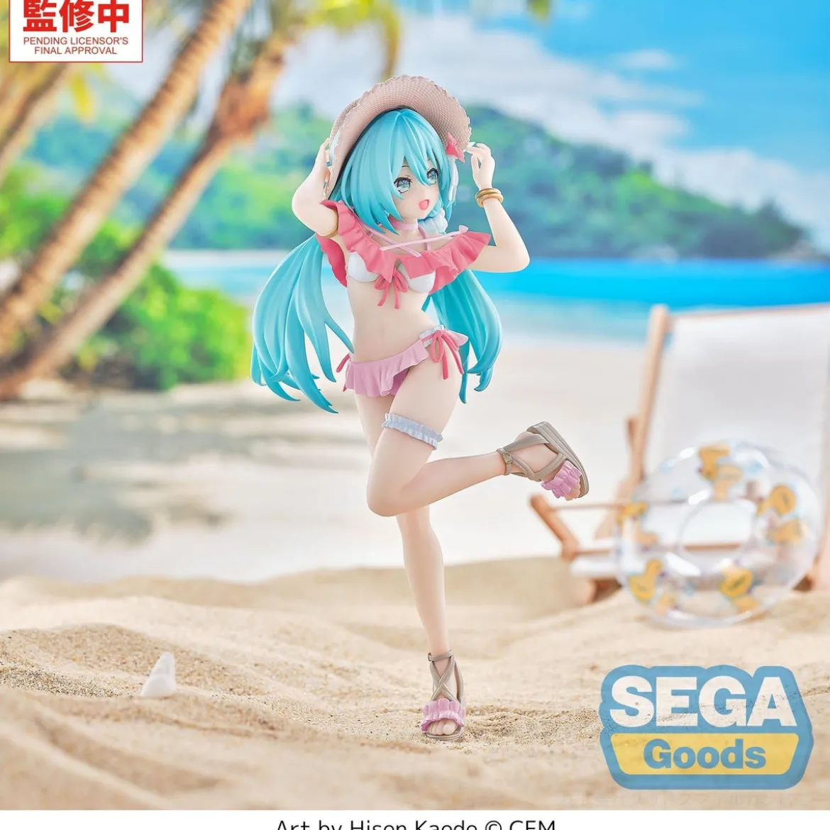Hatsune Miku - Sailor Character Vocal Series 01 Luminasta Figur Tropical Version