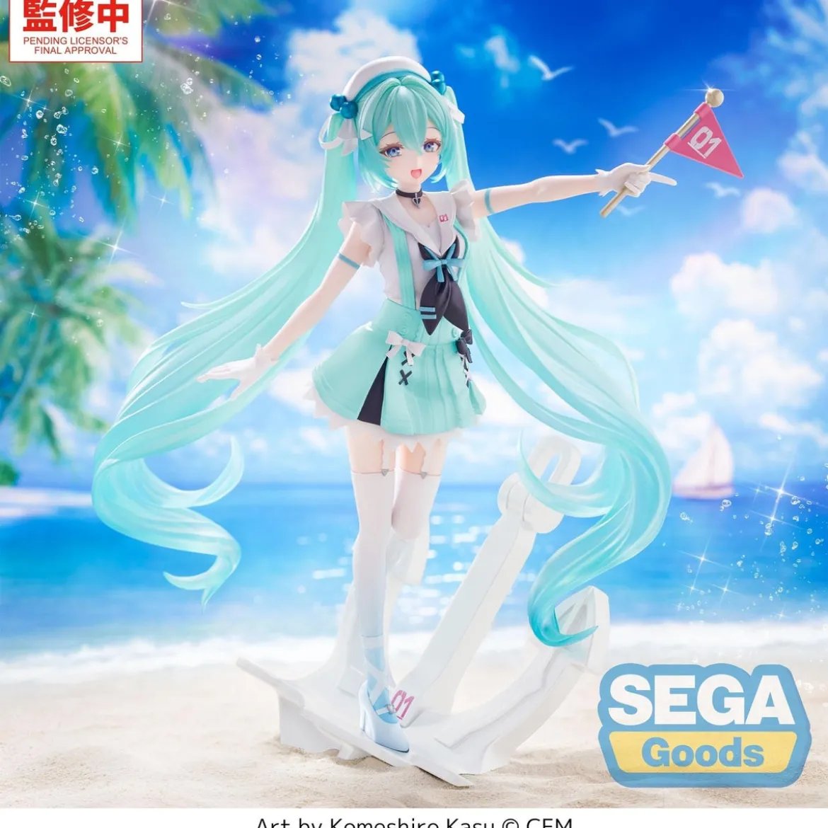 Hatsune Miku - Sailor Character Vocal Series 01 FIGURIZMa Figur
