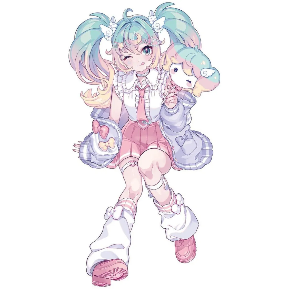 Hatsune Miku - Sweet School Life Figur Pastel Version