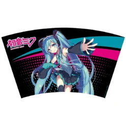Hatsune Miku - Trinkbecher mit Strohhalm