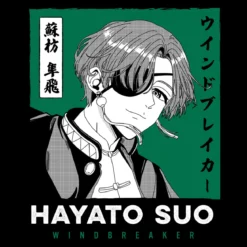 Hayato Suo T-Shirt für Wind Breaker Fans