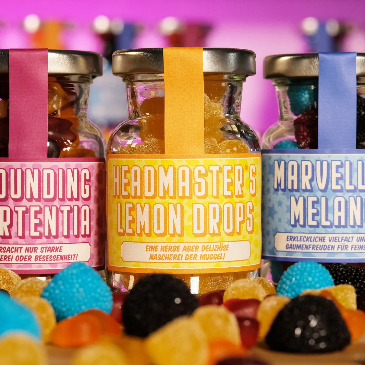 Headmaster's Lemon Drops Fruchtgummi