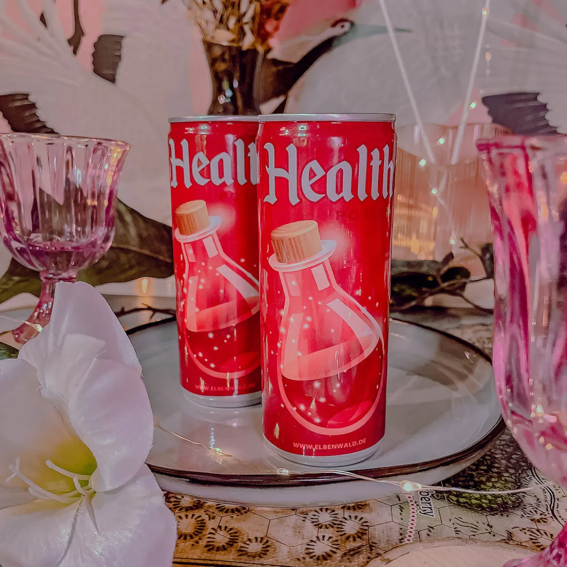 Health Potion ISO Drink für Gaming Fans