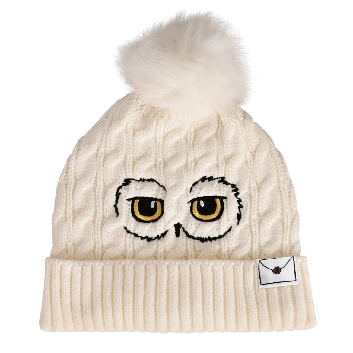 Hedwig Mütze mit Bommel - Harry Potter