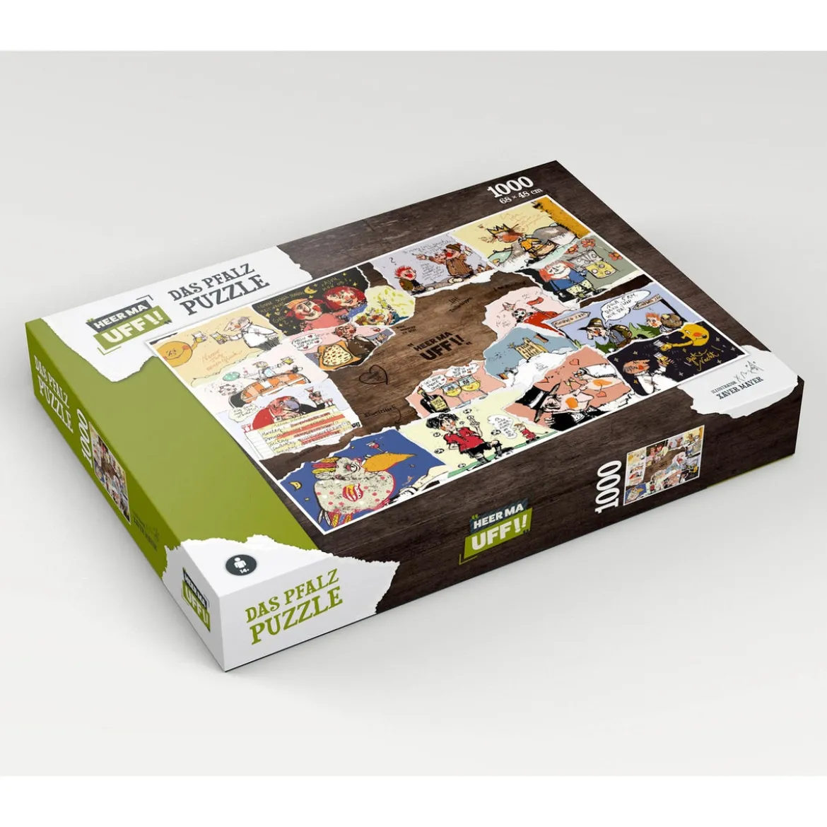Heer Ma Uff!! - Das Pfalzpuzzle - 1000 Teile