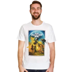 Helldivers 2 - Key Art T-Shirt weiß