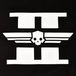 Helldivers 2 - White Logo T-Shirt schwarz