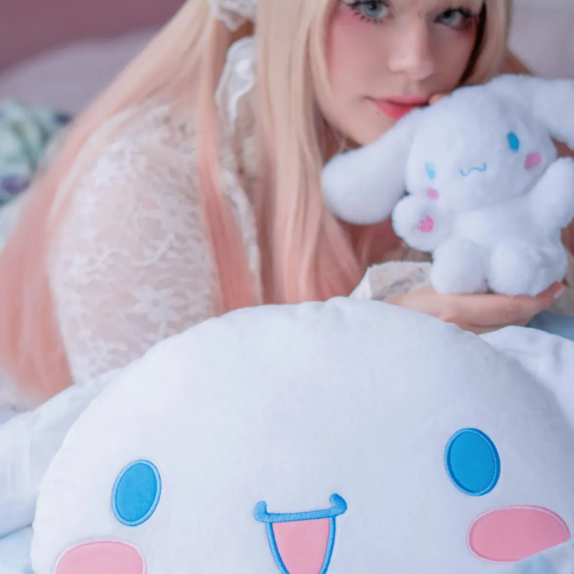 Hello Kitty and Frieds - Cinnamoroll 3D Kissen