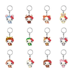 Hello Kitty and Friends Animals Mystery Funko Pop Schlüsselanhänger - Sanrio