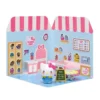 Hello Kitty and Friends Minifigur Sticker House Hello Kitty Flower Café