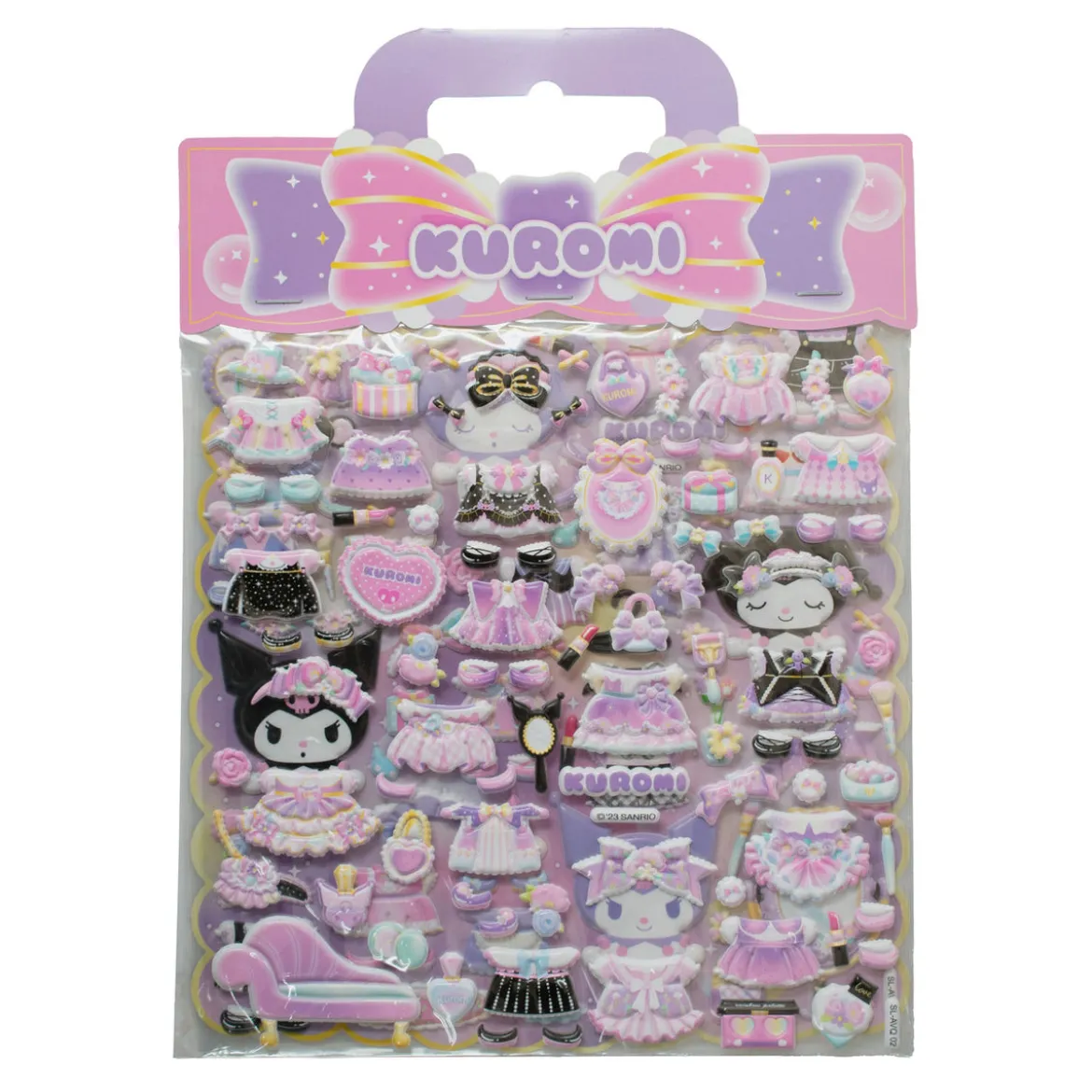 Hello Kitty and Friends Sticker Kuromi Puffy Sortiment (10)