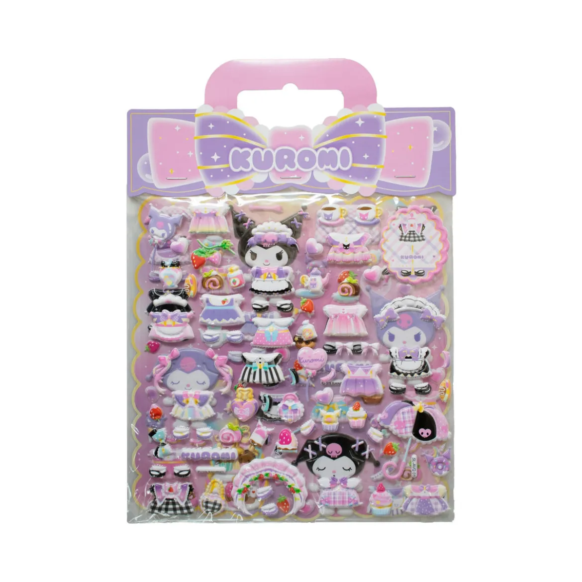 Hello Kitty and Friends Sticker Kuromi Puffy Sortiment (10)
