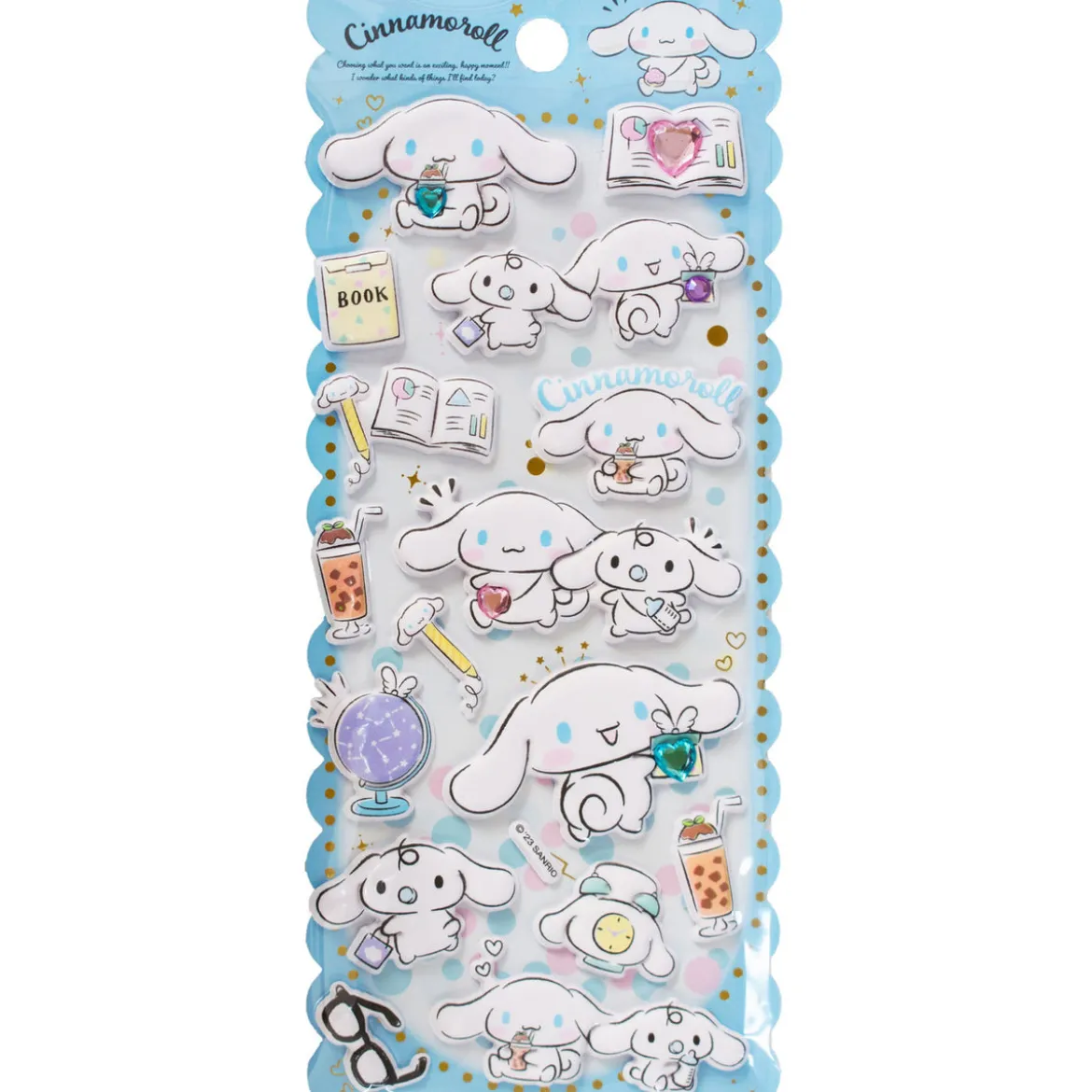 Hello Kitty and Friends Sticker Cinnamoroll Puffy Sortiment (20)