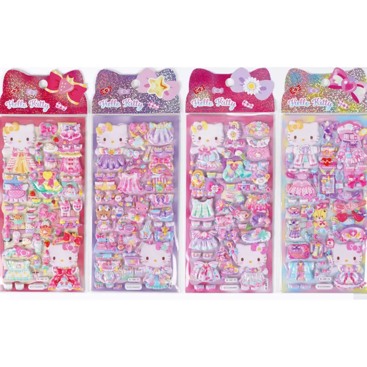Hello Kitty and Friends Sticker Hello Kitty Puffy Sortiment (20)
