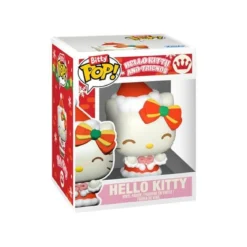 Hello Kitty Bitty POP! Towns Vinyl Figur Holiday- Merry