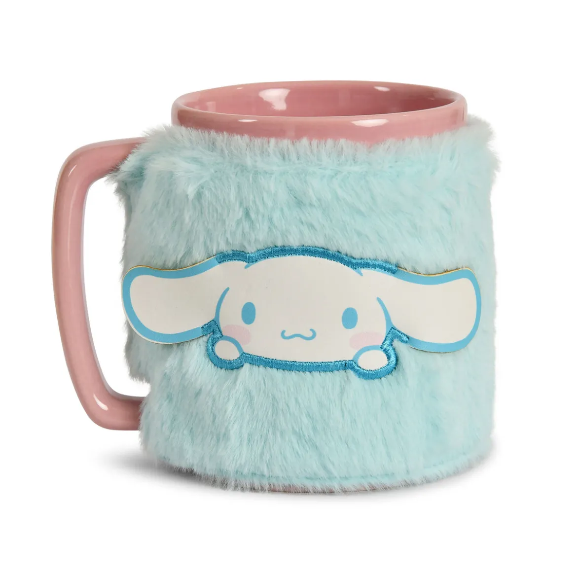 Hello Kitty - Cinnamoroll Tasse mit Plüschüberzug