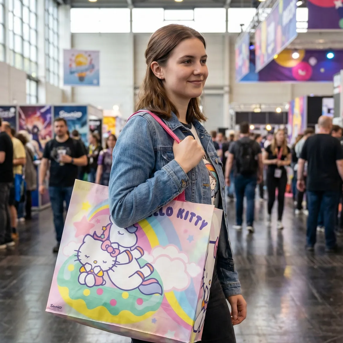 Hello Kitty - Einhorn Shopper Tasche