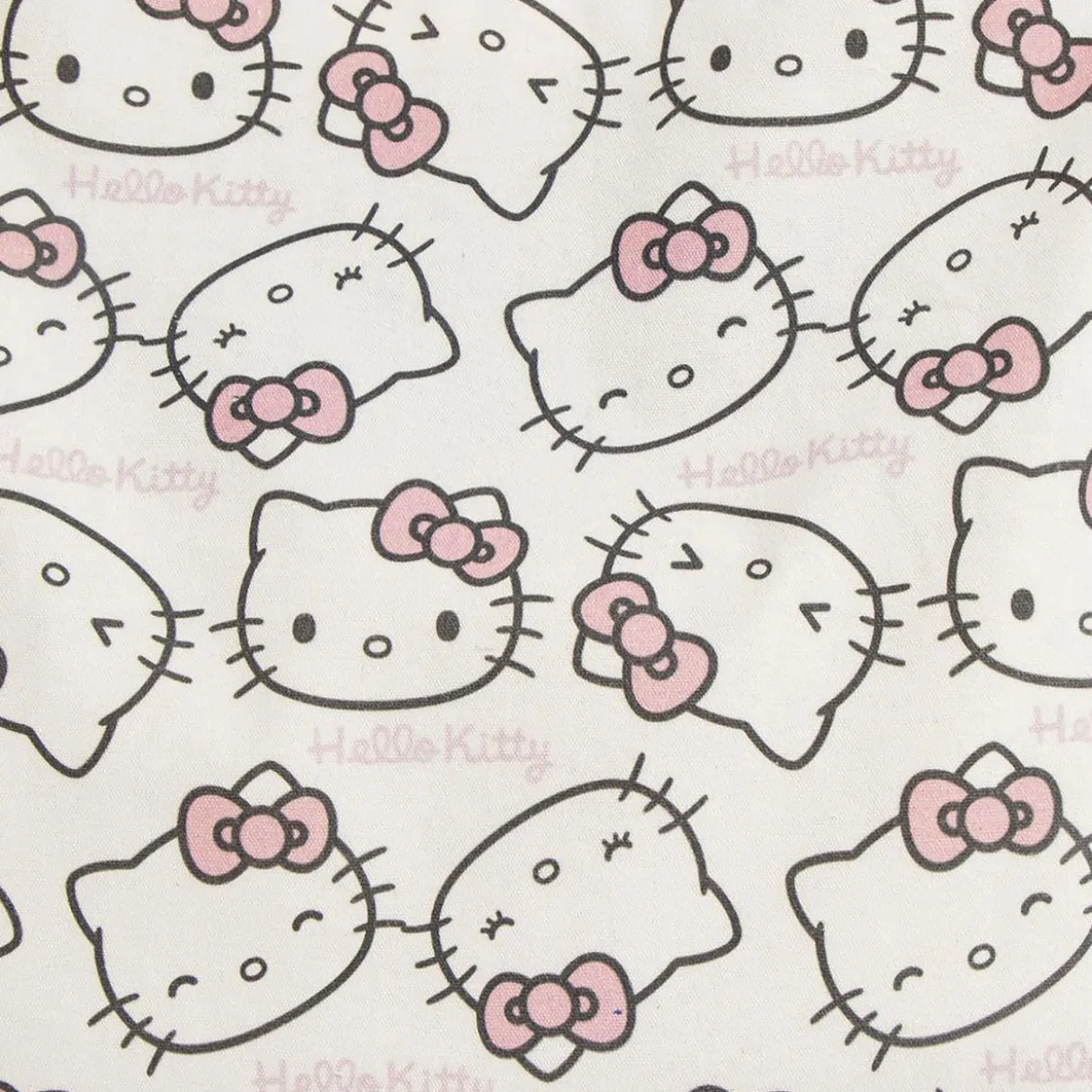 Hello Kitty - Face Jutebeutel