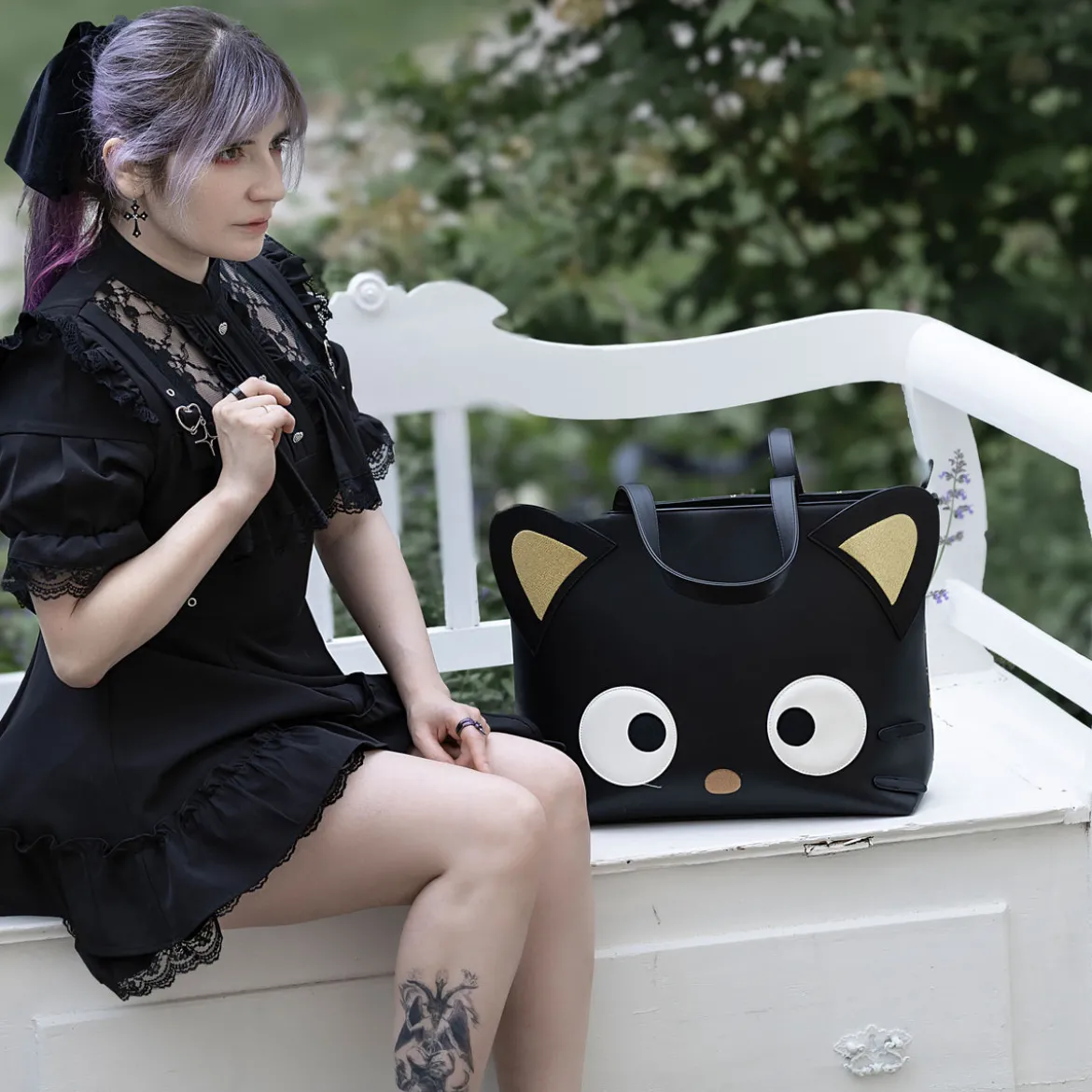 Hello Kitty & Friends - Chococat Crossbody Tasche mit Geldbörse